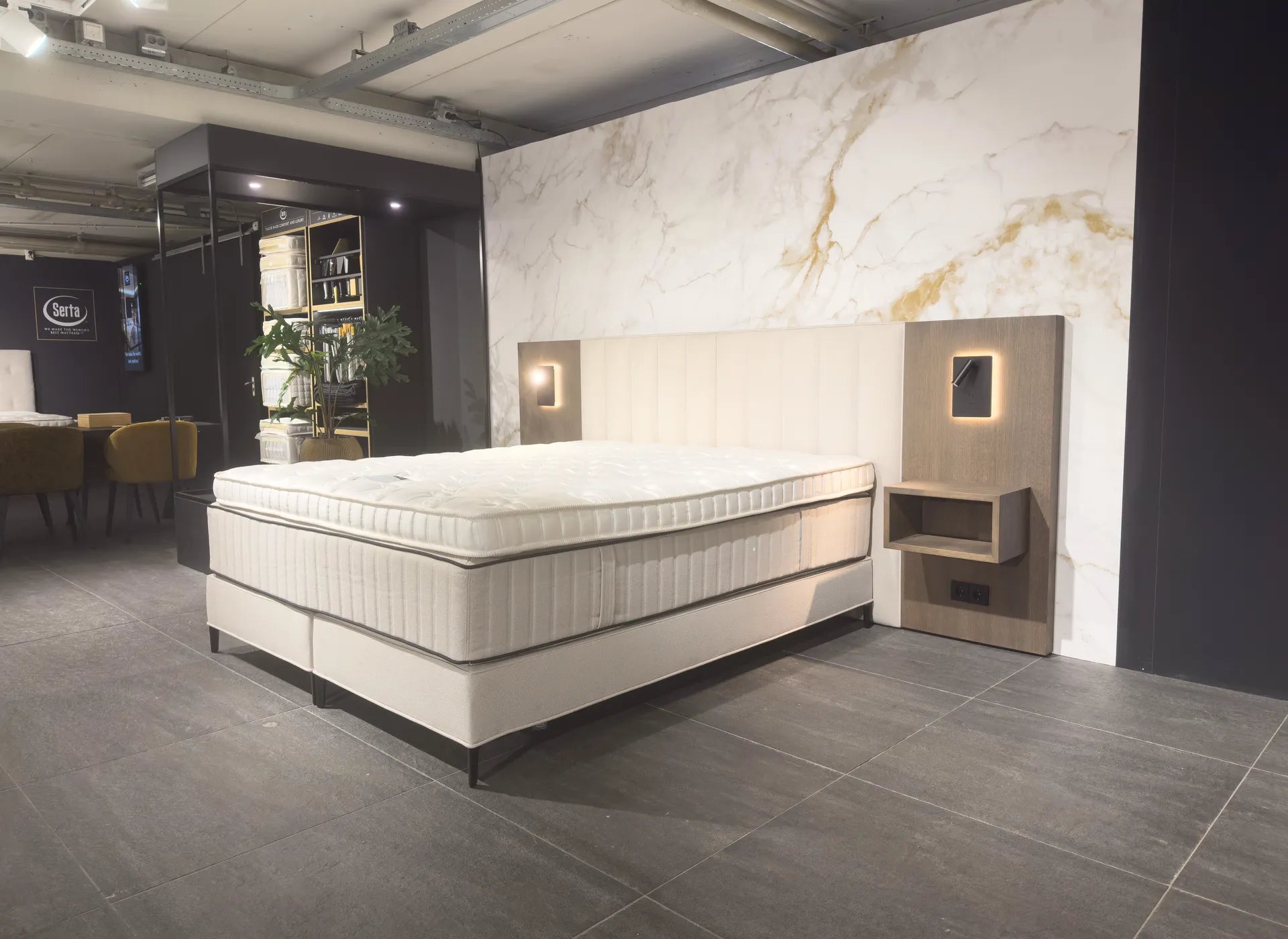 Serta Tube Wood 130 cm (Showroommodel)