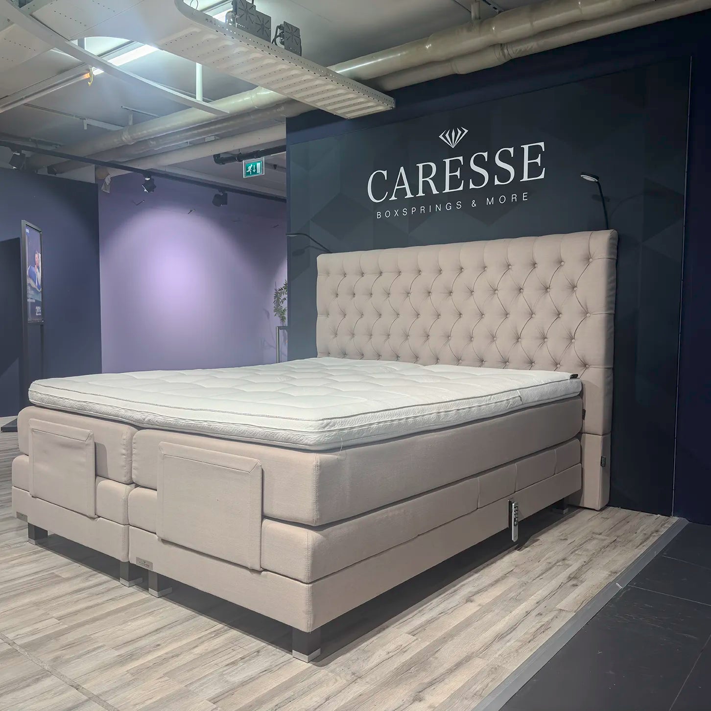 Caresse 9800 boxspring 180 x 210 cm