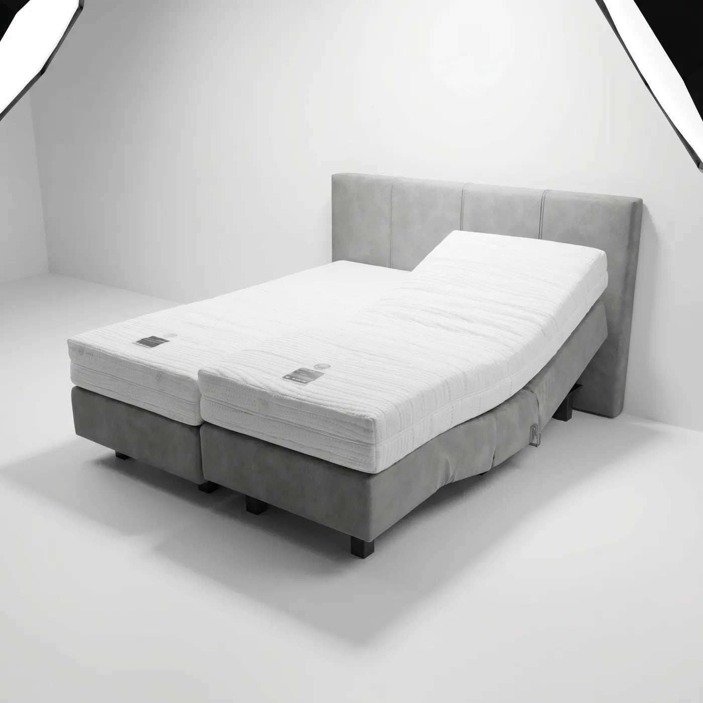 Elektrische Boxspring Twist incl. Nachtkastjes (Showroommodel)
