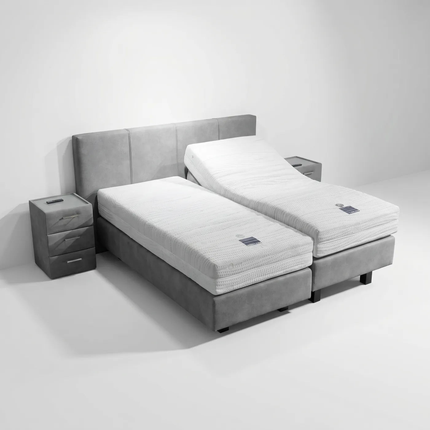 Elektrische Boxspring Twist incl. Nachtkastjes (Showroommodel)