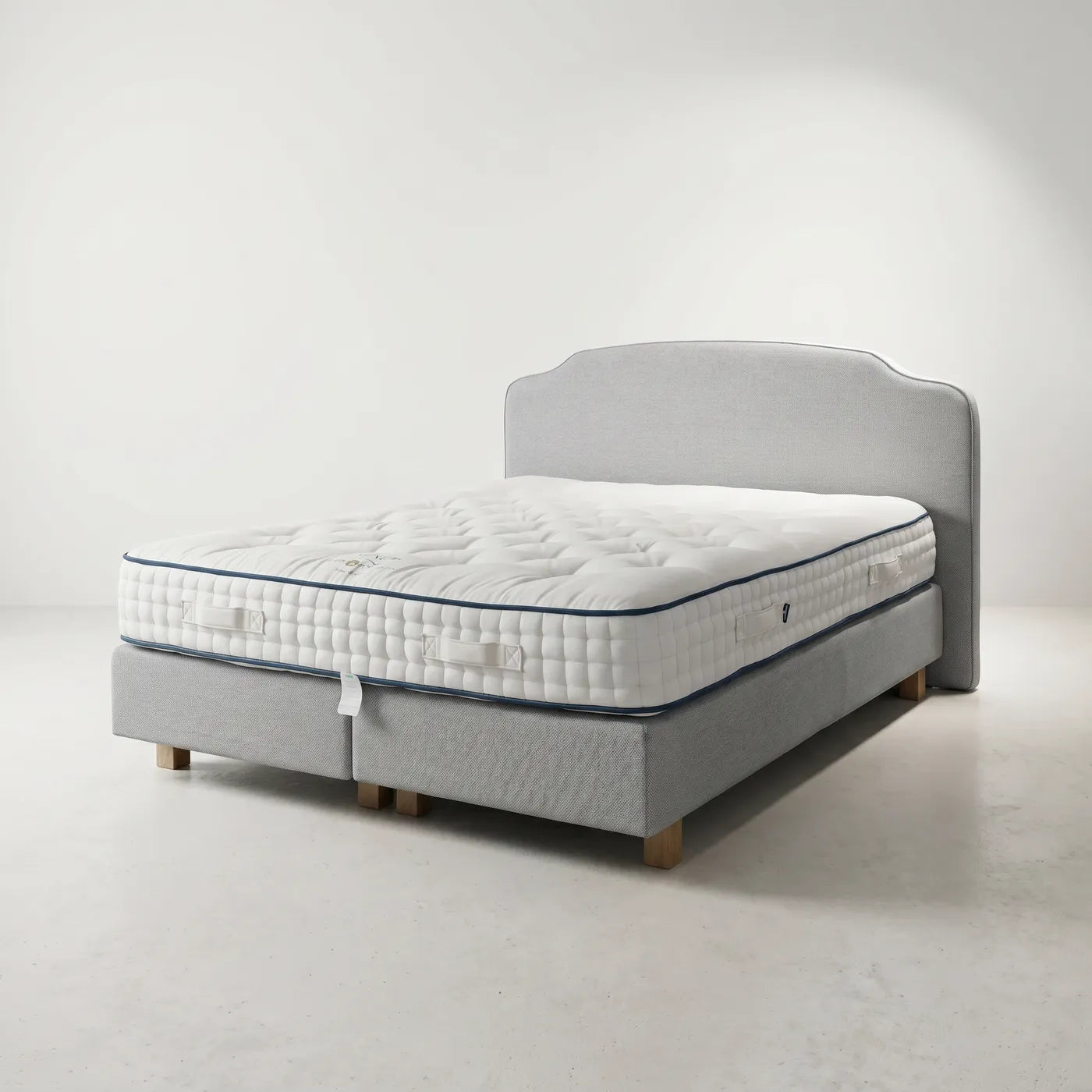 Natural Matras Gawain met Boxspring Victoria