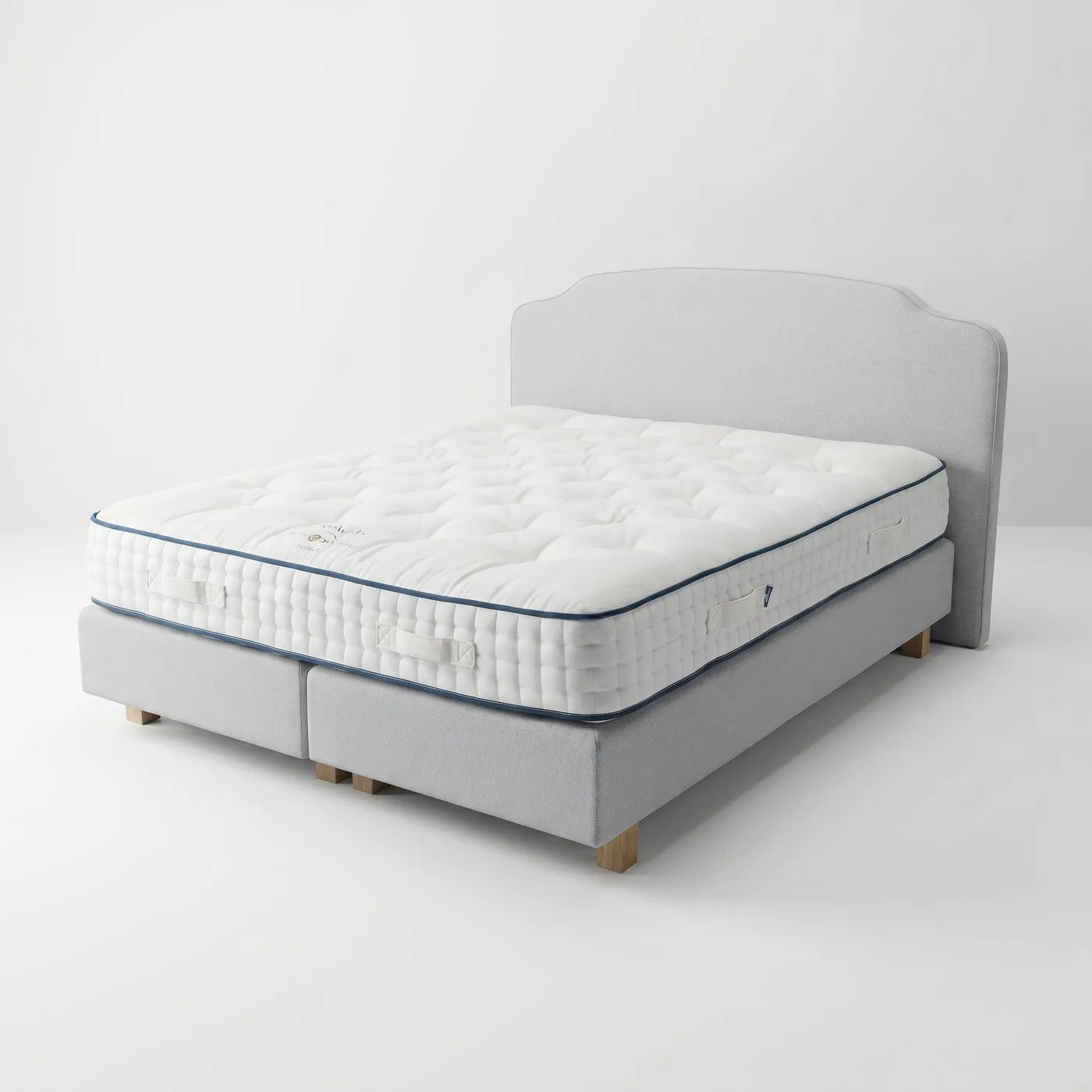Natural Matras Gawain met Boxspring Victoria