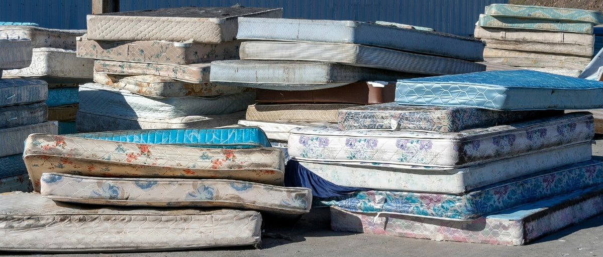 Matras en slaapopbouw in een slaapkamer