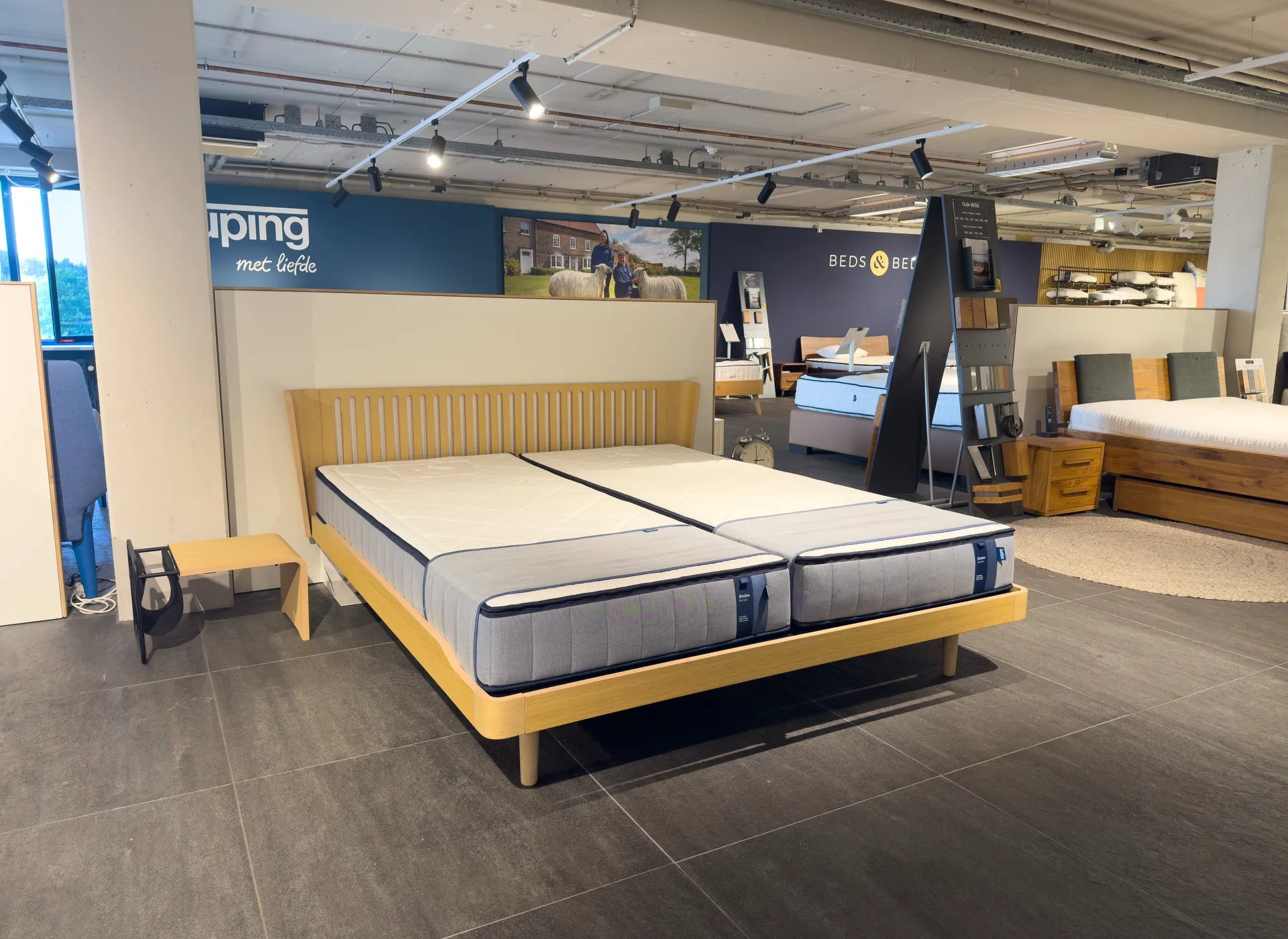 Auping Noa Balanced Oak 180 x 210 cm (Showroommodel)