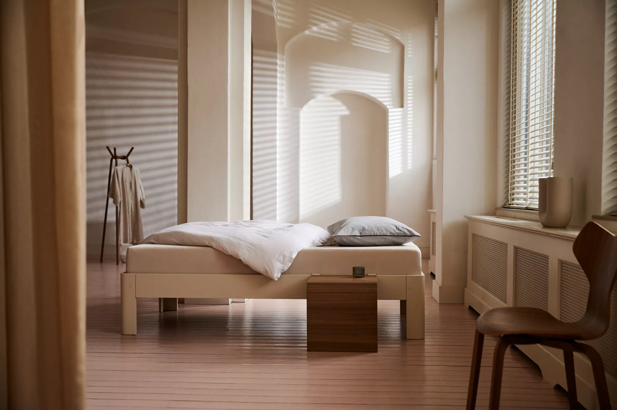 Auping Auronde bed in Sand beige