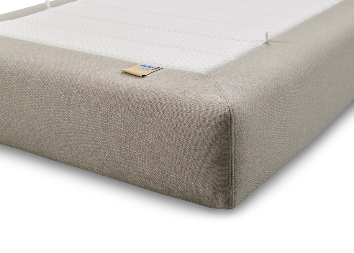 Hoekdetail van het Auping Prestige boxspringmatras