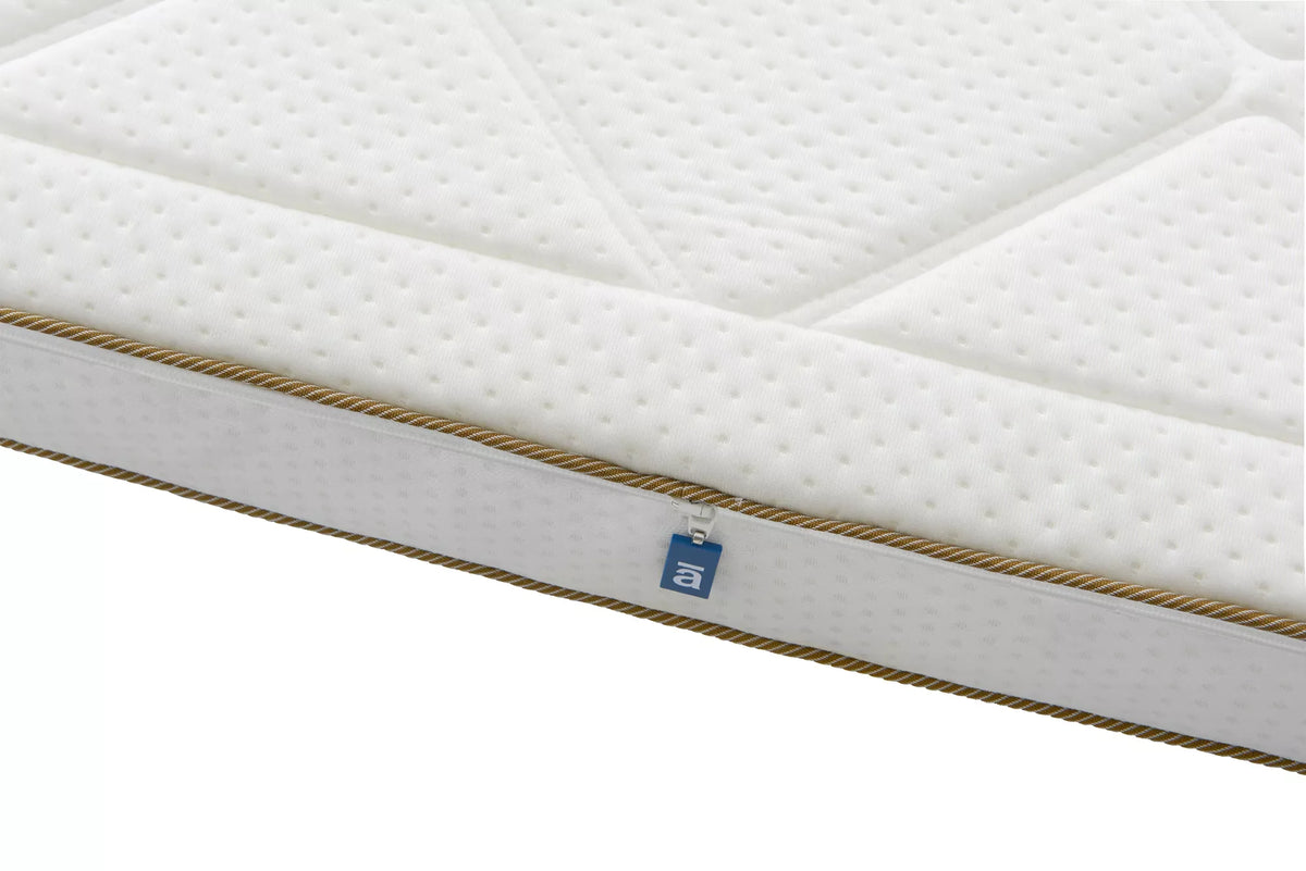 Ritsdetail van de Auping Prestige Rich topper