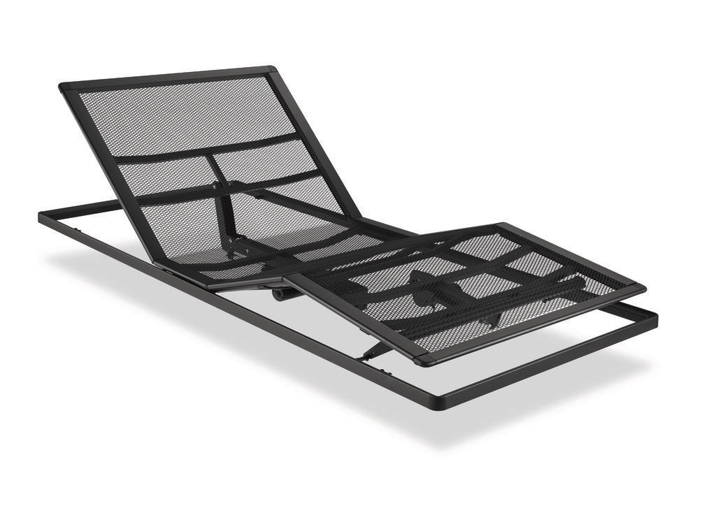 Auping Spiraalbodem Elektrisch 2 Motorig - Deep Black