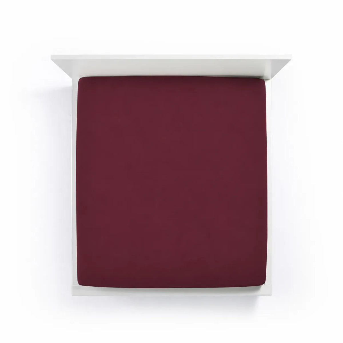 Bella Donna kleur 0033 - bella-donna-hoeslaken-0033-cabernet-bovenaanzicht.webp