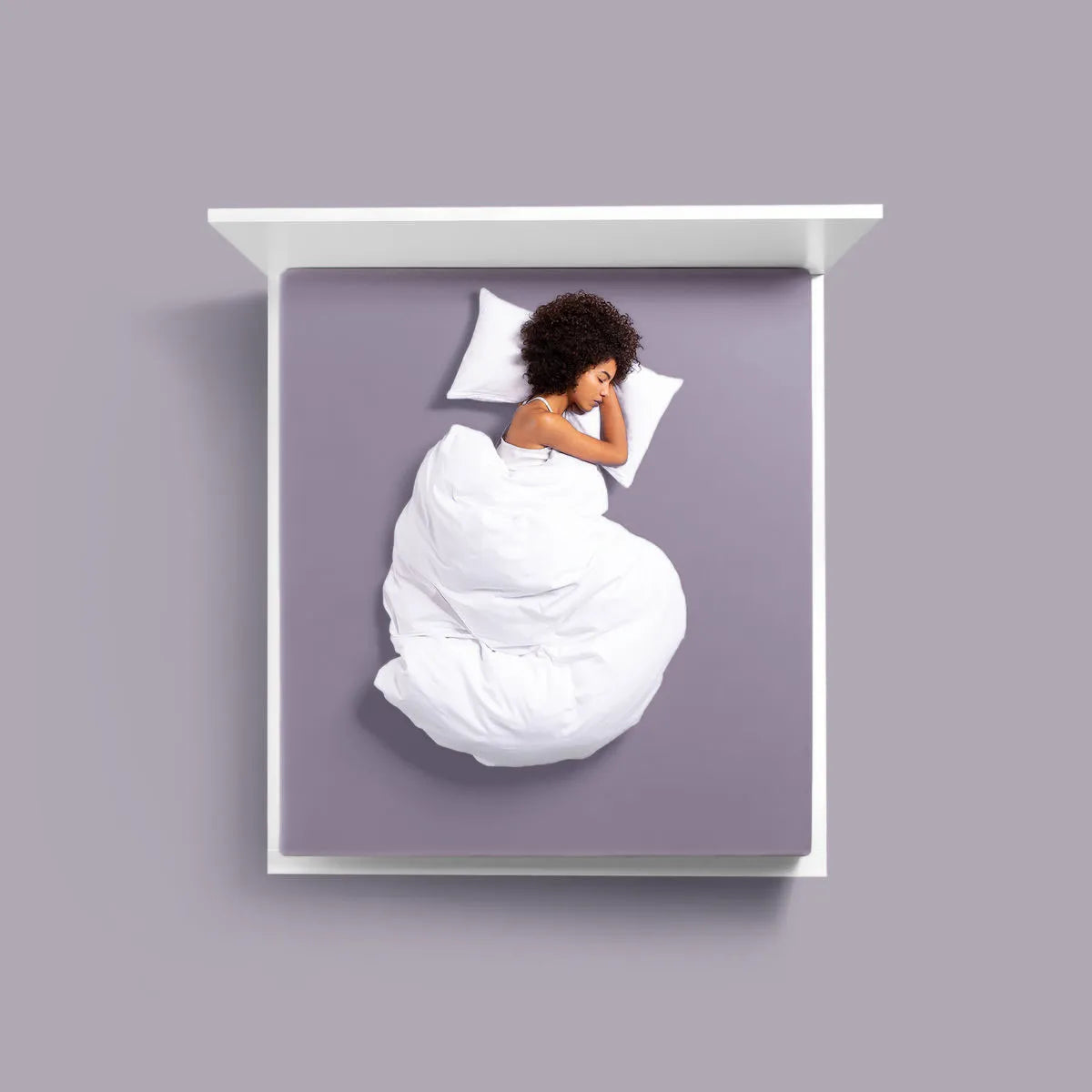 Bella Donna 0528 - bella-donna-hoeslaken-0528-amethyst-bovenaanzicht-model.webp