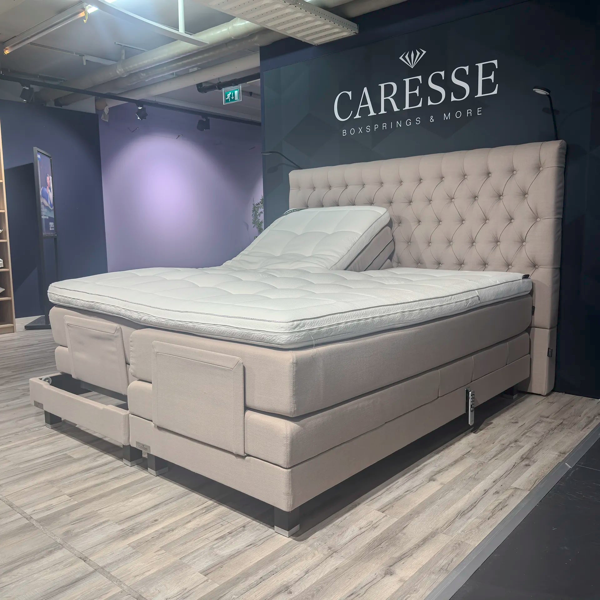 Caresse 9800 boxspring 180 x 210 cm