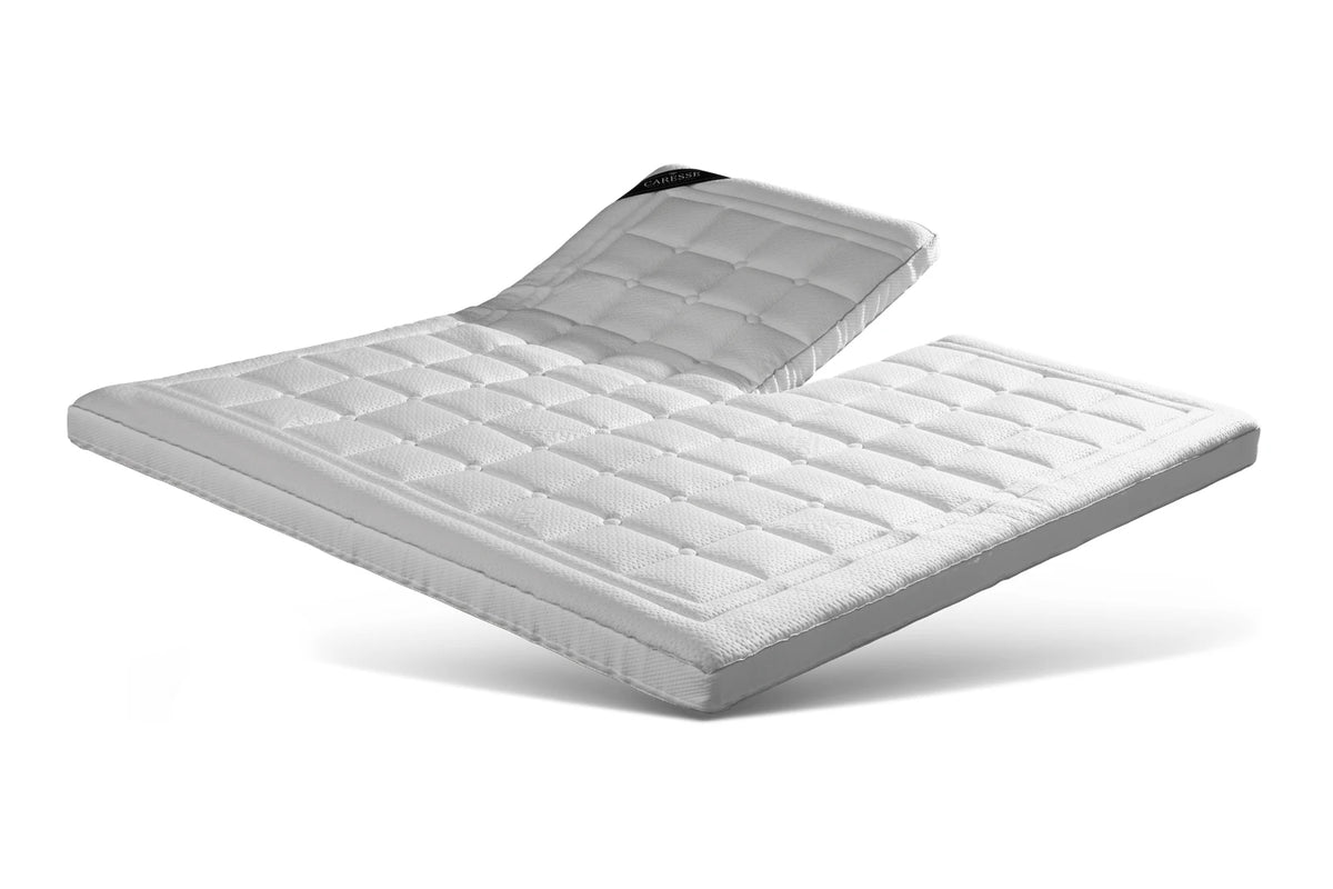 Caresse splittopper uit de 730, 830, 850 en 880-serie op witte achtergrond