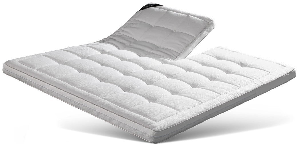 Caresse topper 785 Paardenhaar (split-uitvoering afgebeeld)