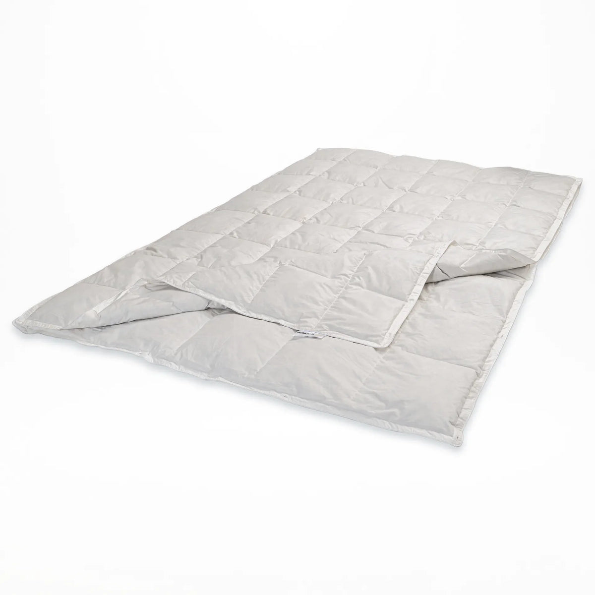 15% Eendendons 4-seizoenen dekbed plat, flap open