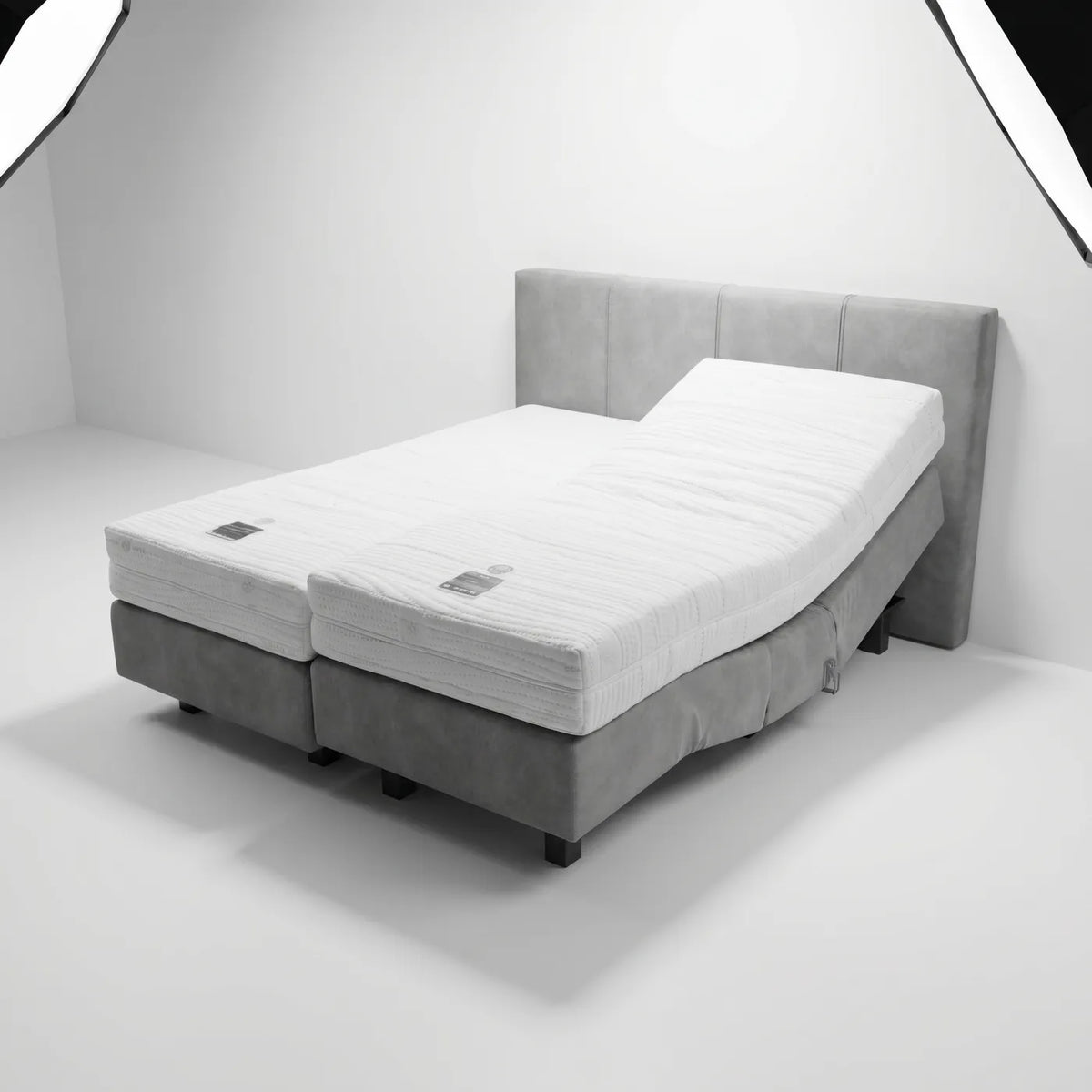 Elektrische Boxspring Twist incl. Nachtkastjes (Showroommodel)