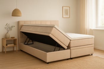 Riposto Spazio opbergboxspring in slaapkamer