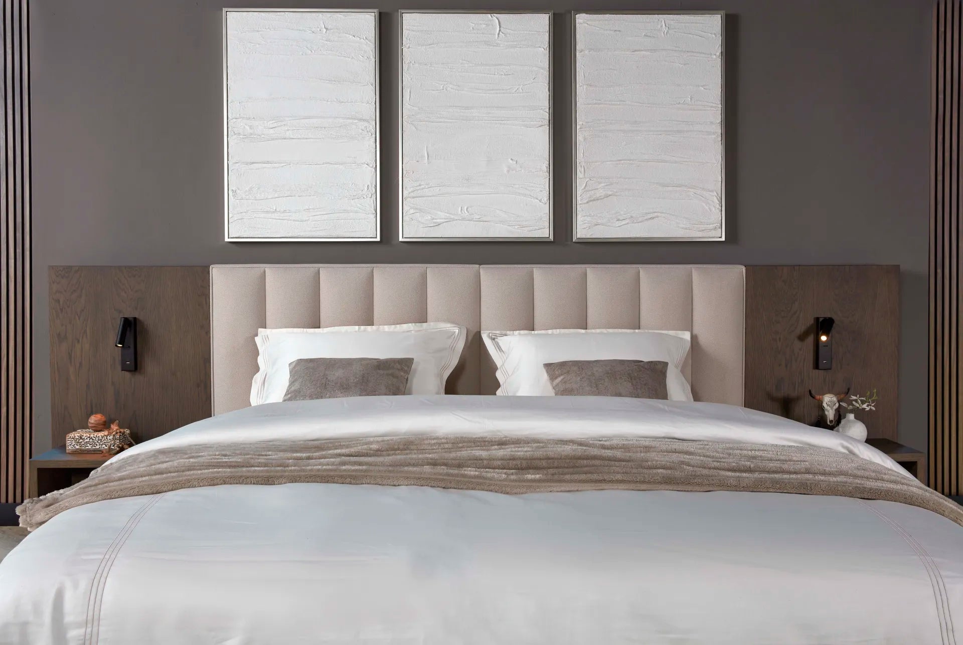 Serta Tube Wood Luxury Boxspring