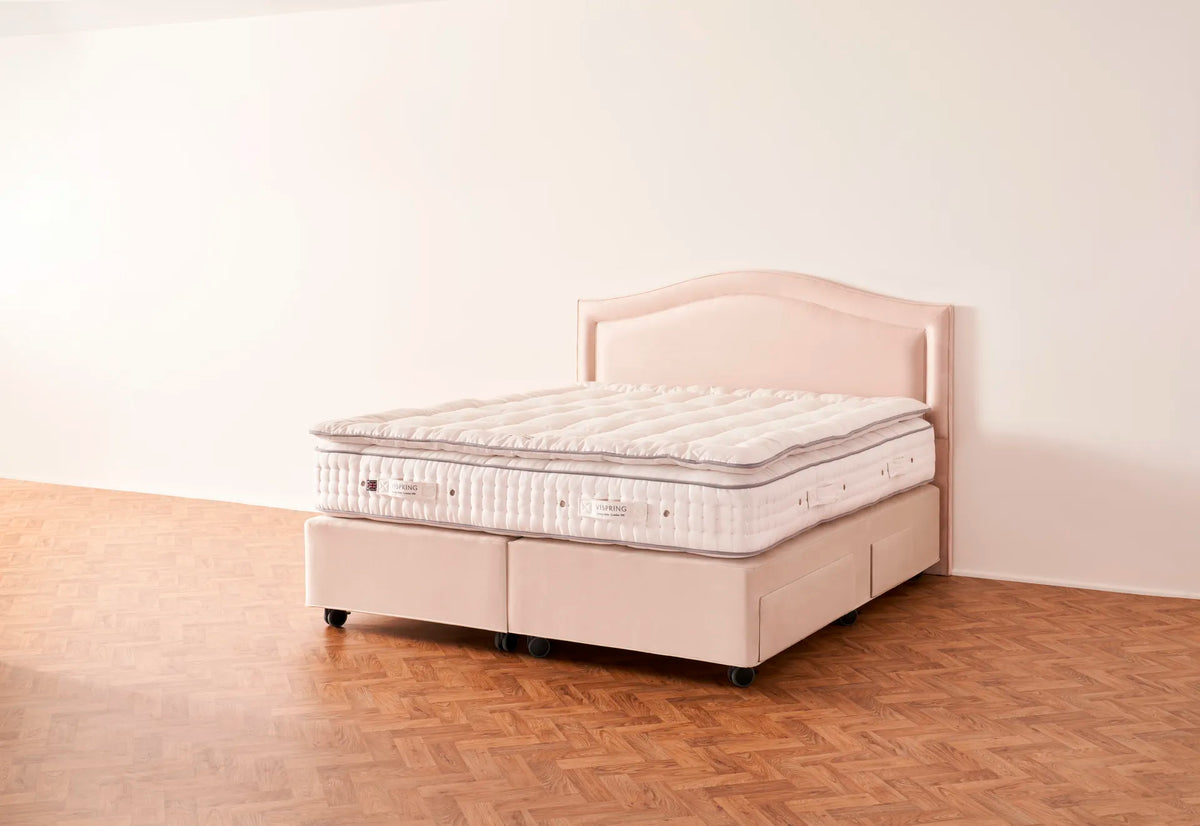 Vispring Regal Superb met bijpassende gestoffeerde boxspring - productfoto 3
