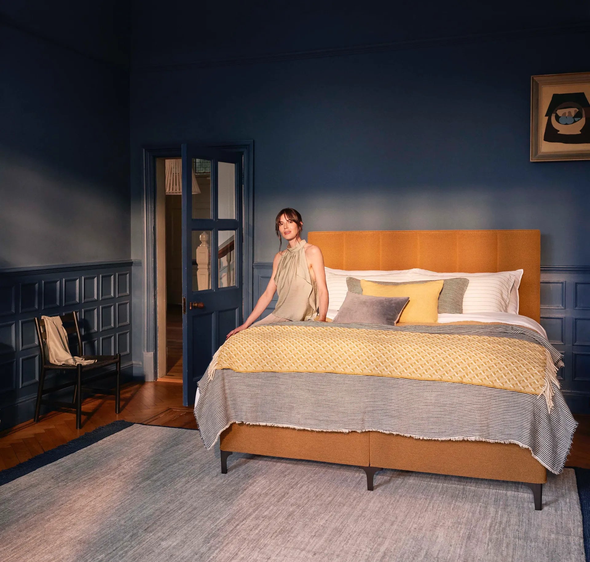 Vispring Viceroy Divan met Signatory matras