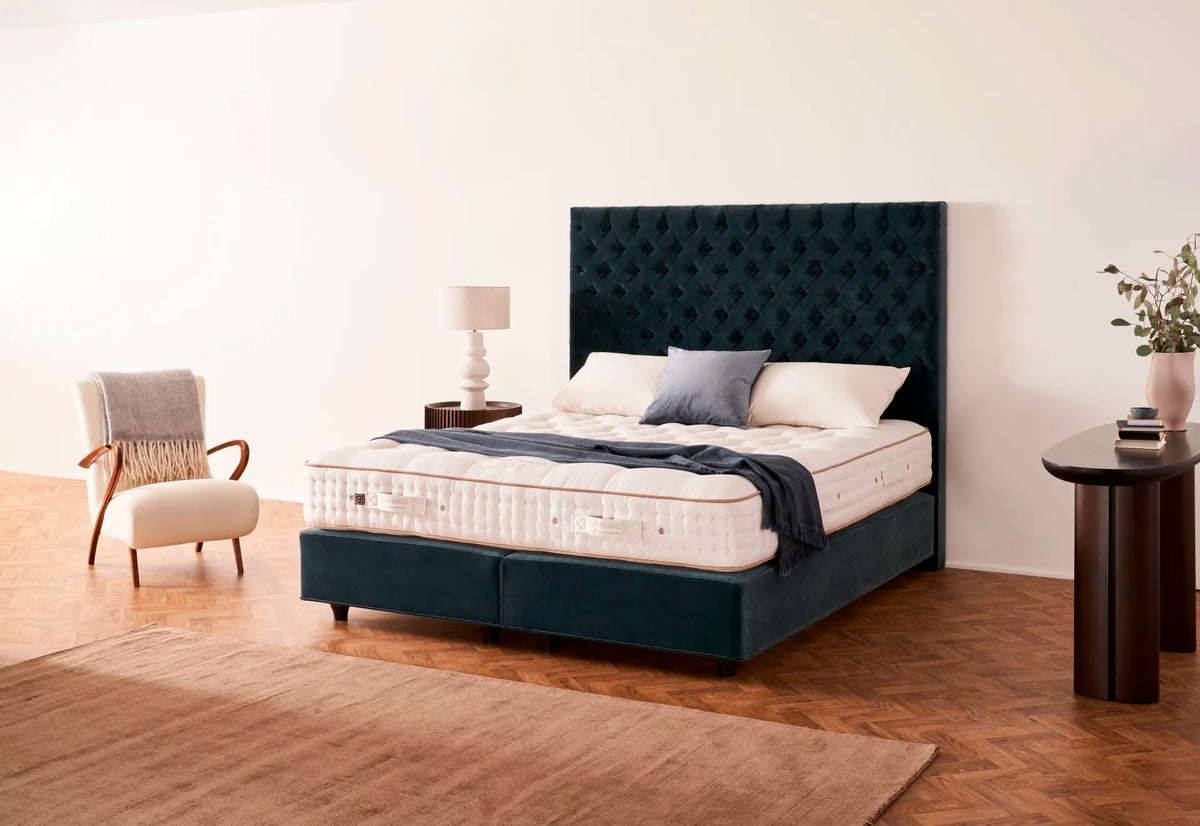 Vispring Tiara Superb met gestoffeerde boxspring - productfoto 3